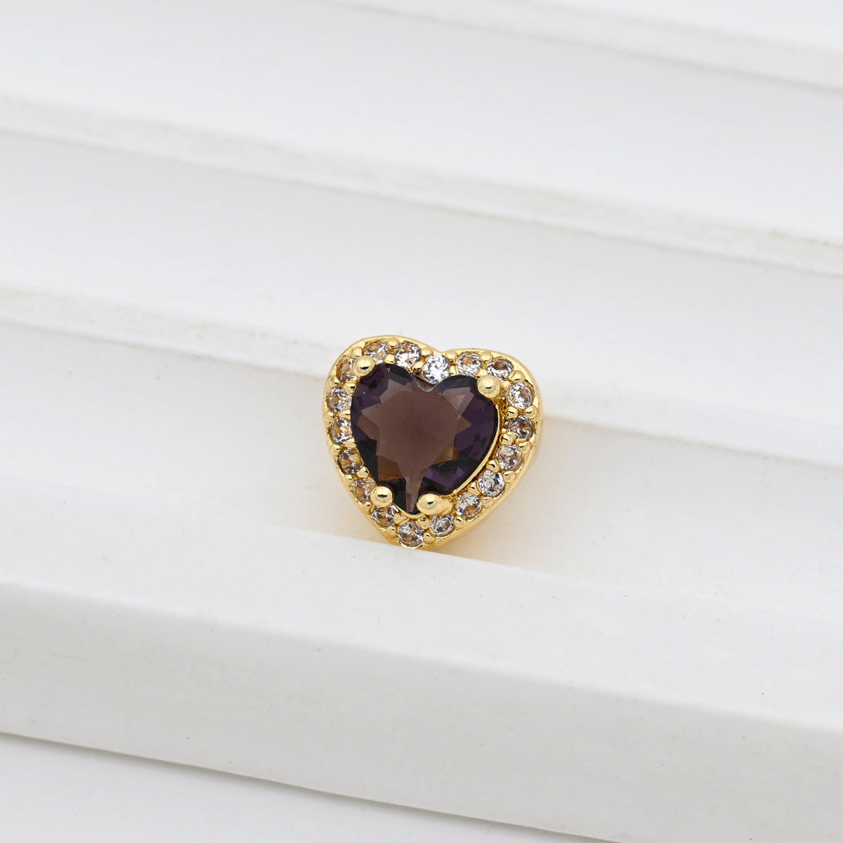 Diamond Letter Personalized Love December Birthday Stone Valentine's Pendants