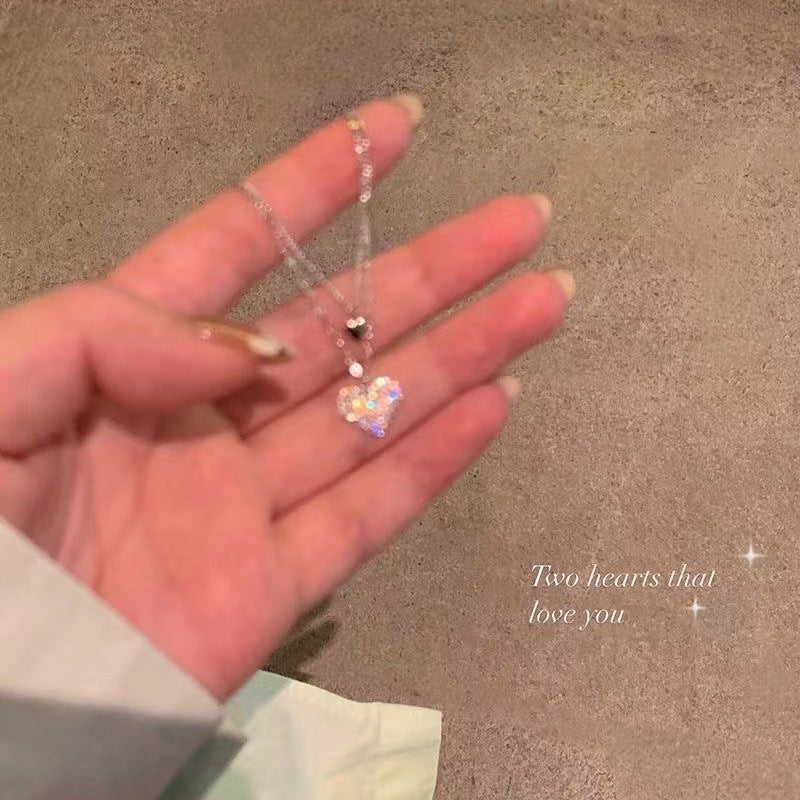 Light Luxury Titanium Steel Female Niche Necklace