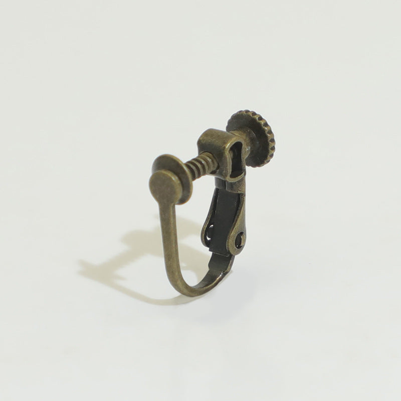 Screw Without Piercing Adjustable Spiral Hair Pin Ear Clip