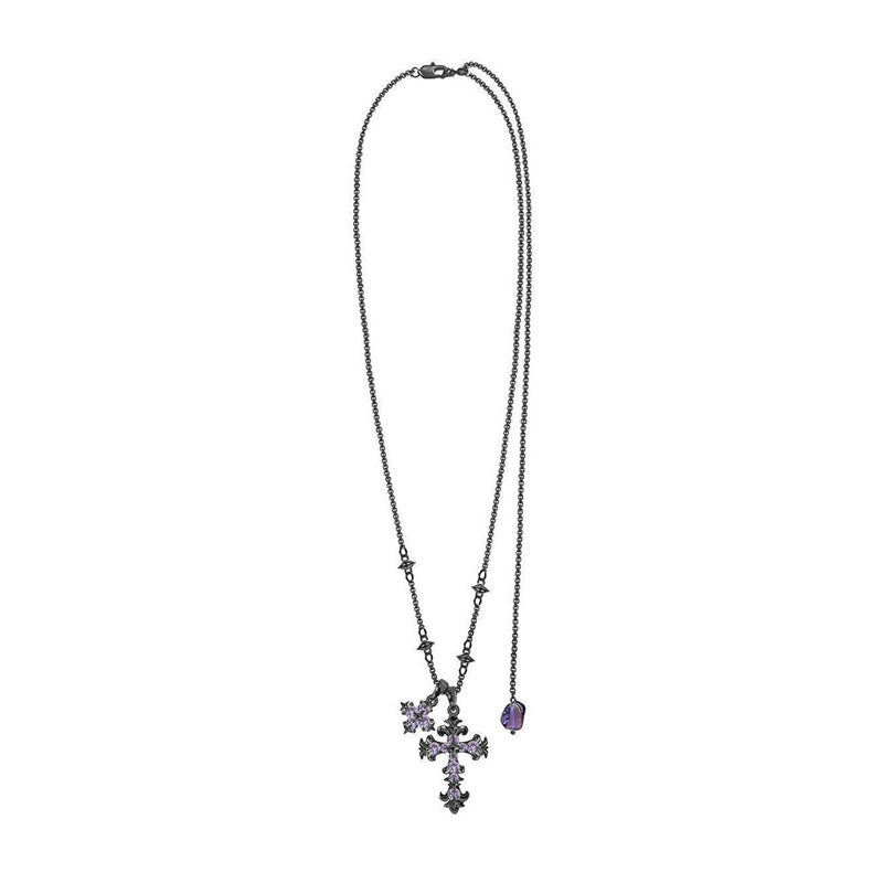 Holy Contract Series Cross Niche Long Necklace