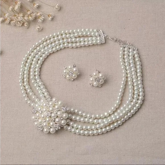 Style Refined Grace Crystal Clavicle Chain Necklaces