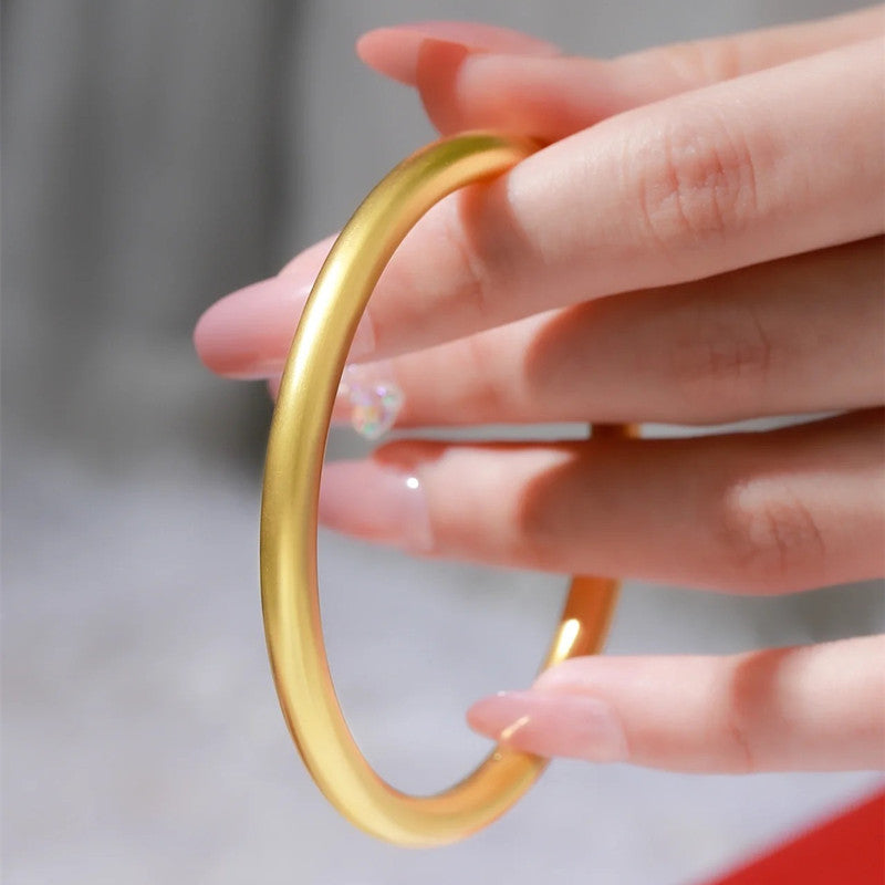 Fashion Ancient Law Inheritance Vietnam Placer Gold Bracelet