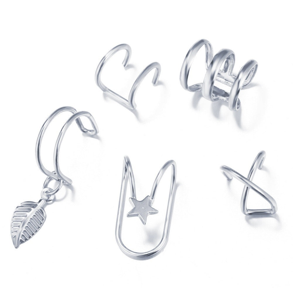 Unique Cool Creative Simple Metal Alloy Ear Clip