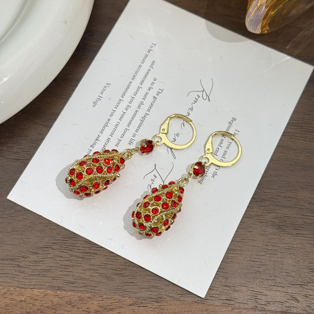 Women's Fashion Ear Clips Light Luxury High-grade Rings