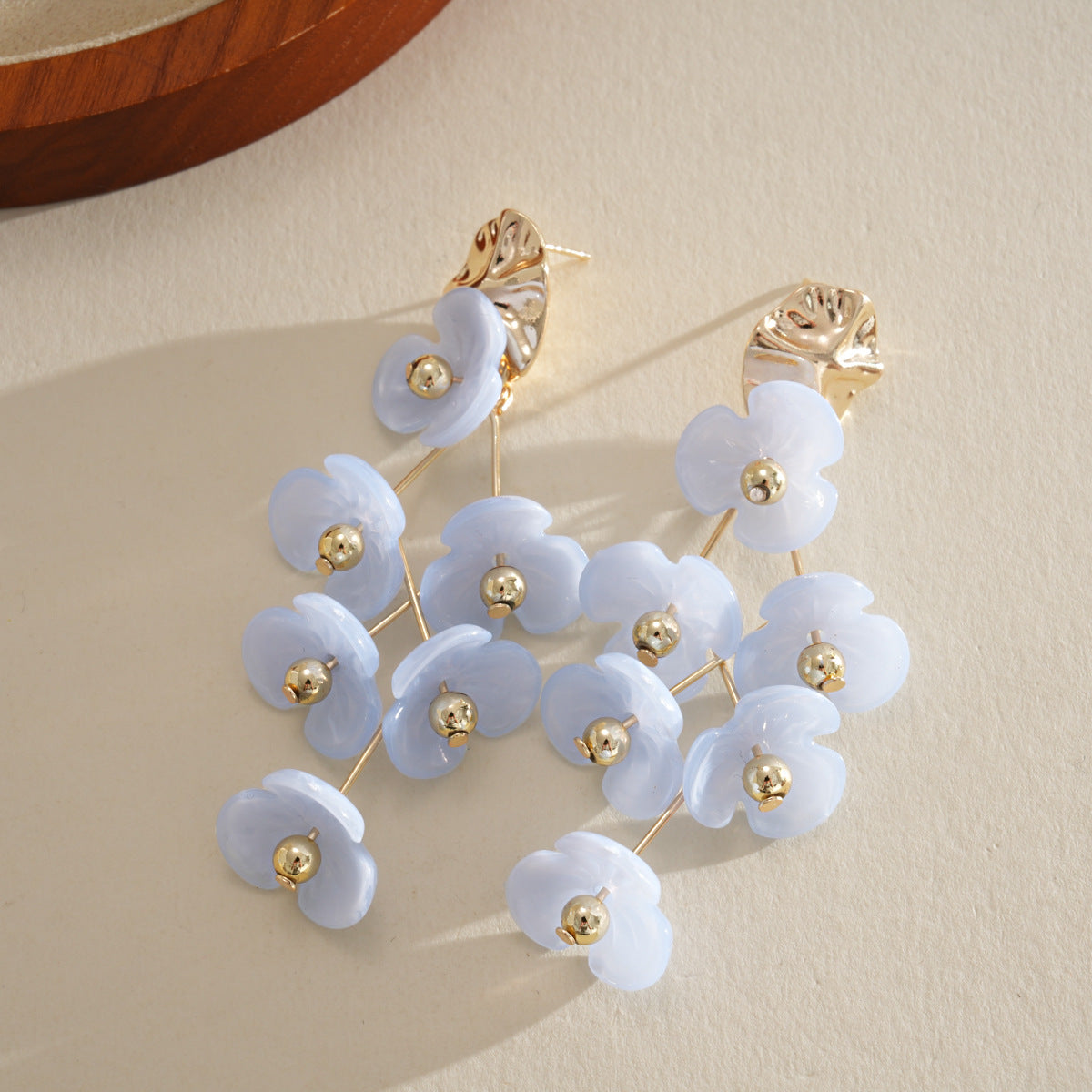 Acrylic Beaded Love Fashion Trend Clavicle Chain Vacation Jewelry Set