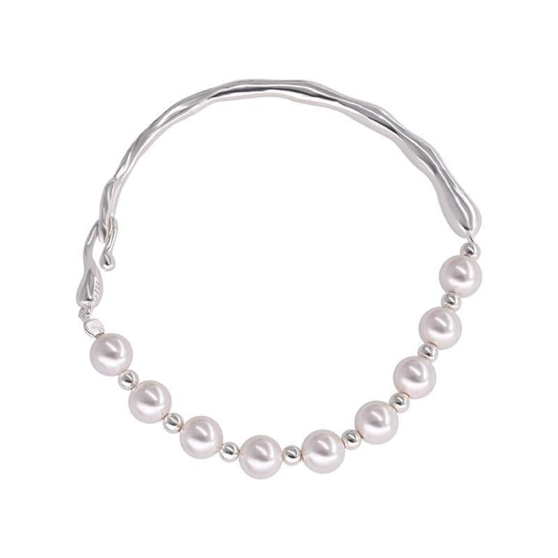 Half Bamboo Female Niche Design Exquisite Stitching String Beads Cold Bracelet