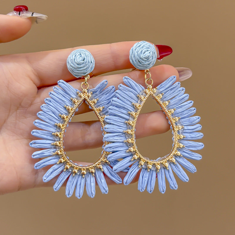 Beach Travel Vacation Style Bohemian Ear Ethnic Tassel Light Luxury Earrings