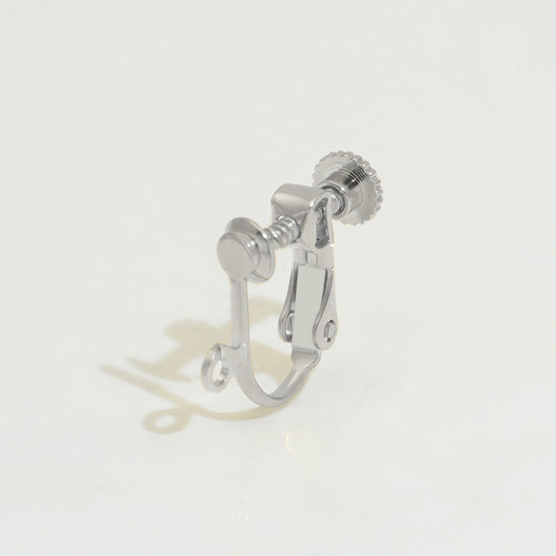 Screw Without Piercing Adjustable Spiral Hair Pin Ear Clip