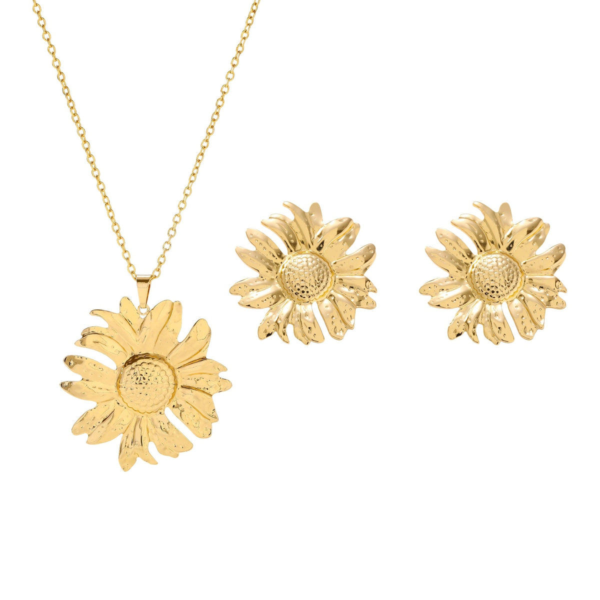 Women's French Stainless Steel Suite Light Luxury High-grade Jewelry Set