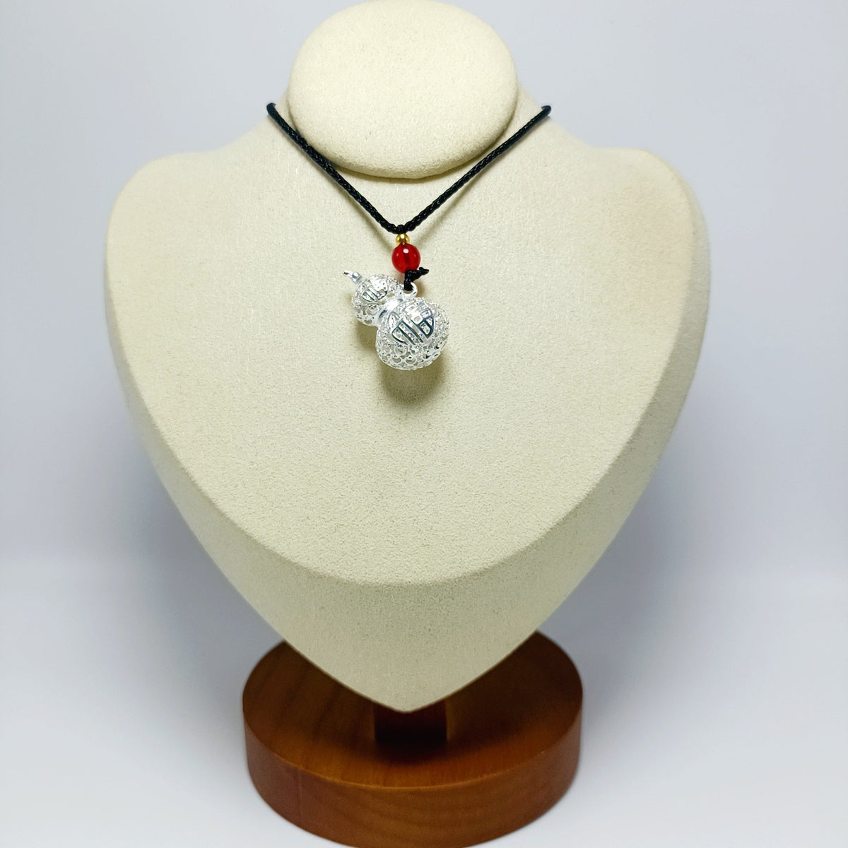 Red Bean Imitation Gold Ingot Fu Lu Necklaces