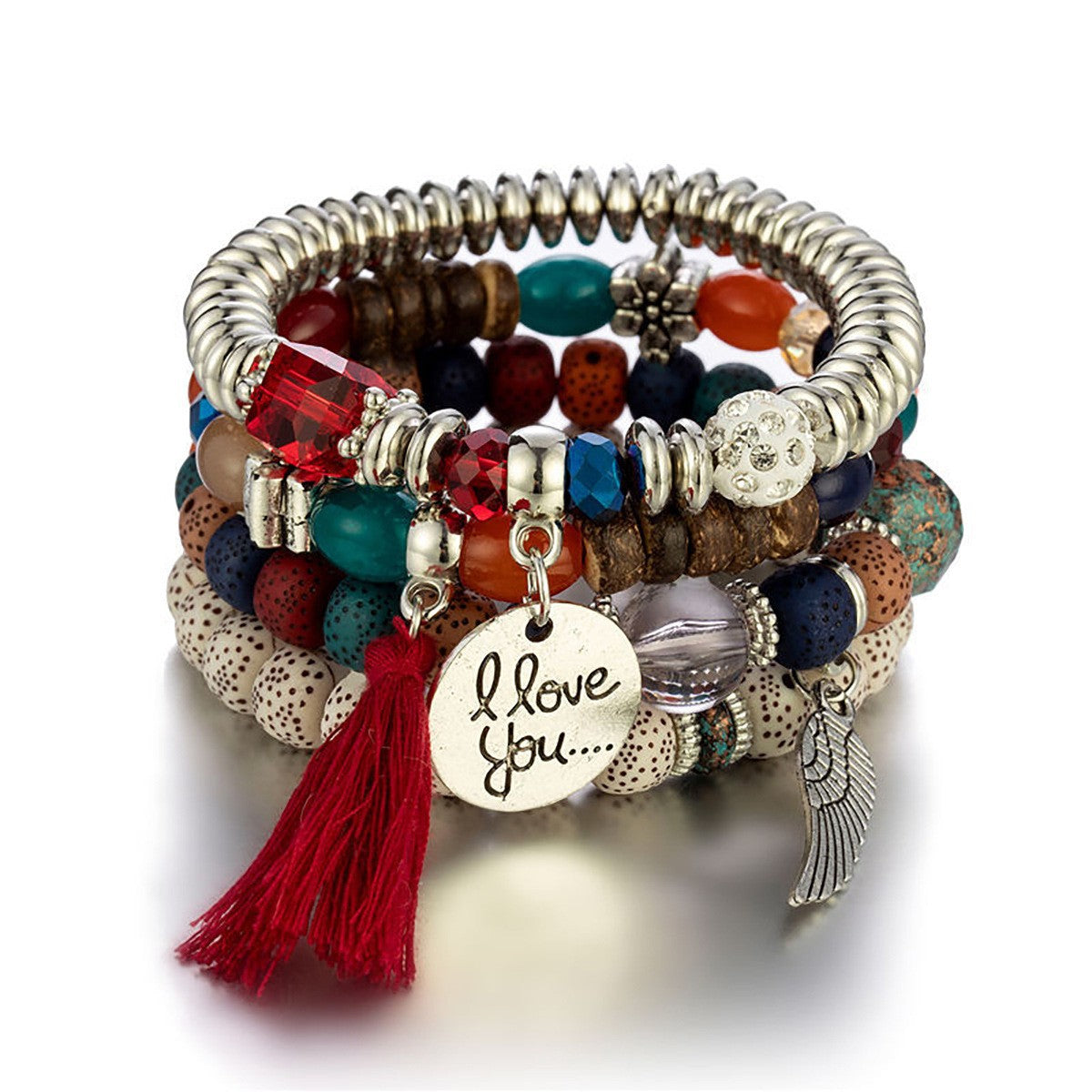 Women's Bohemian Creative Tassel Beaded Fashion Beads Bracelet