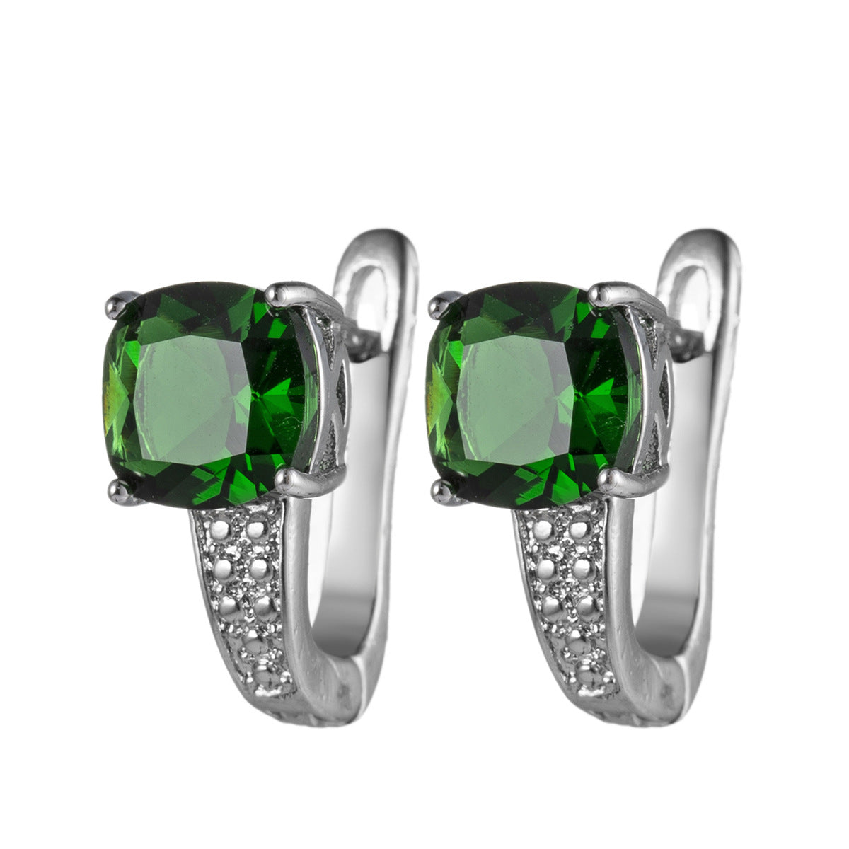 Zircon Inlaid Diamond Three-piece Trendy Ear Jewelry Set