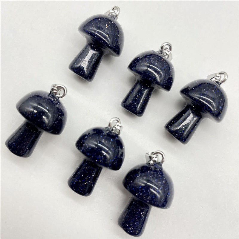 Fashion Natural Crystal Stone Mini Small Pendant