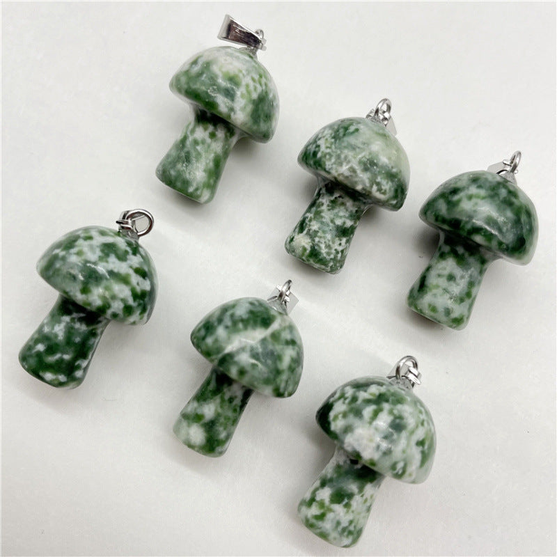 Fashion Natural Crystal Stone Mini Small Pendant