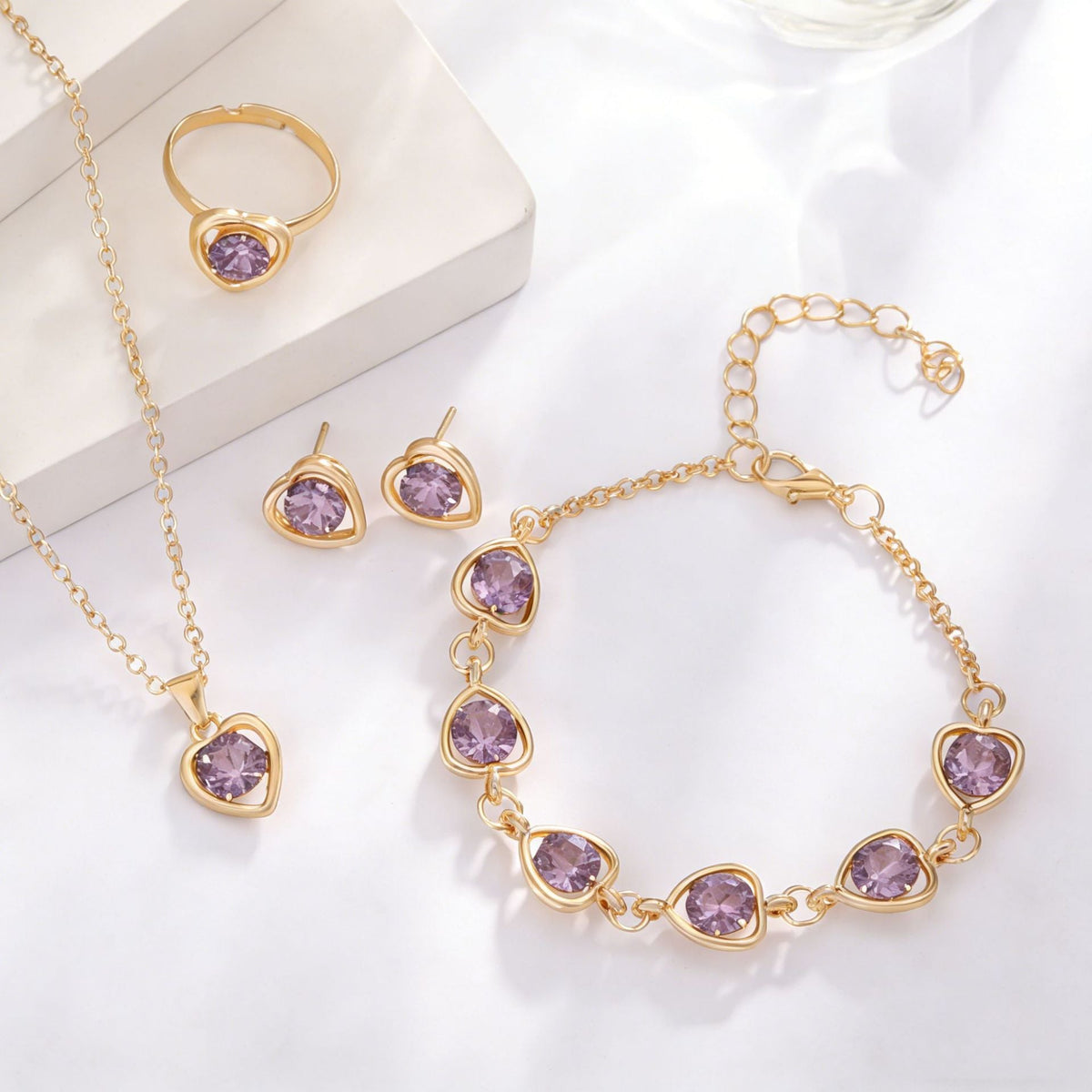 Korean Style Elegant Female Pink Dripping Butterfly Bracelets