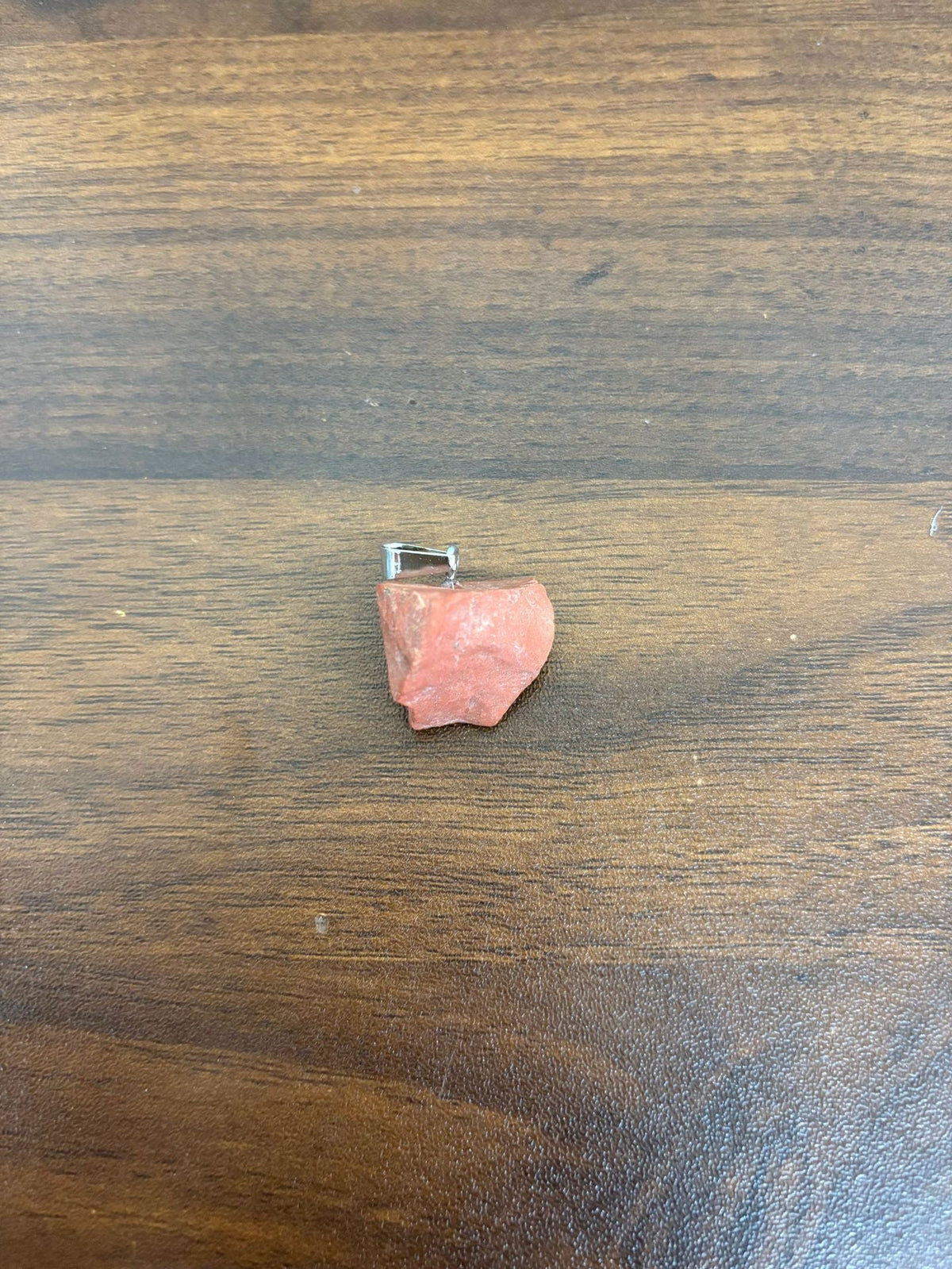 Natural Stone Pink Crystal Amethyst Fluorite Amorphous Rough Mineral Pendant