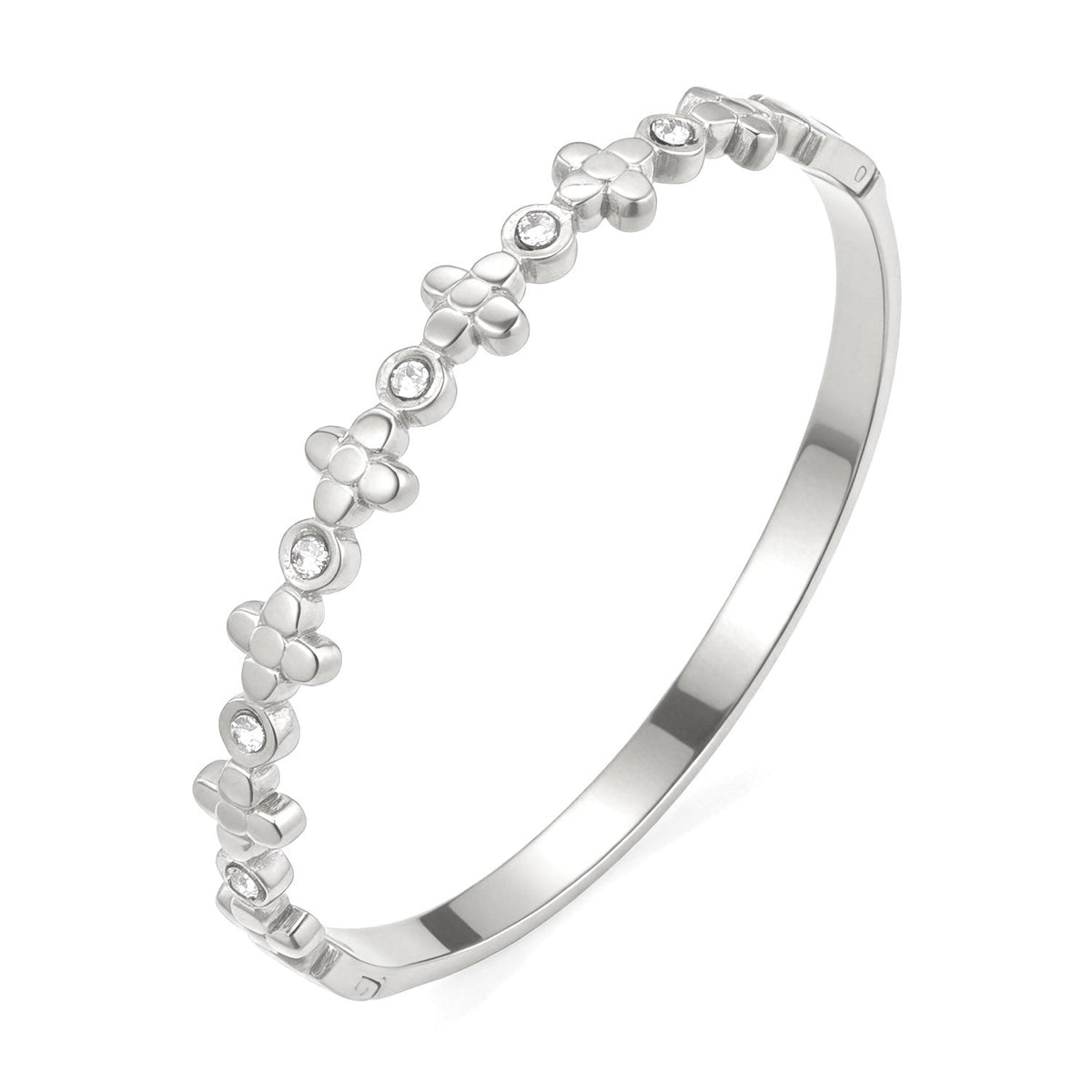 Open Stainless Steel Hydraulic Light Luxury High-grade Exaggerated Design Sense Bracelets