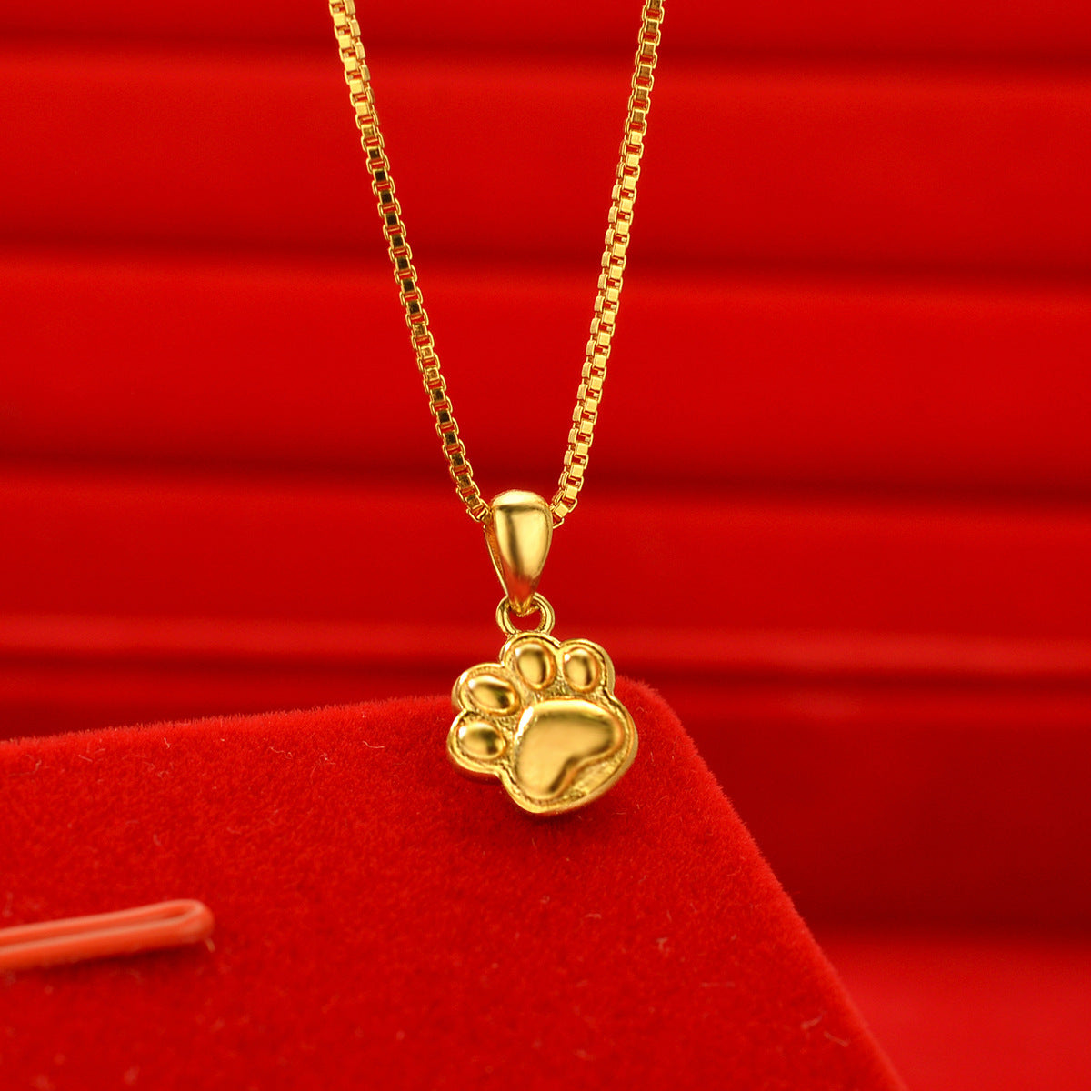 Women's Style Gold Shop Alluvial Love Abacus Lucky Bag Necklaces