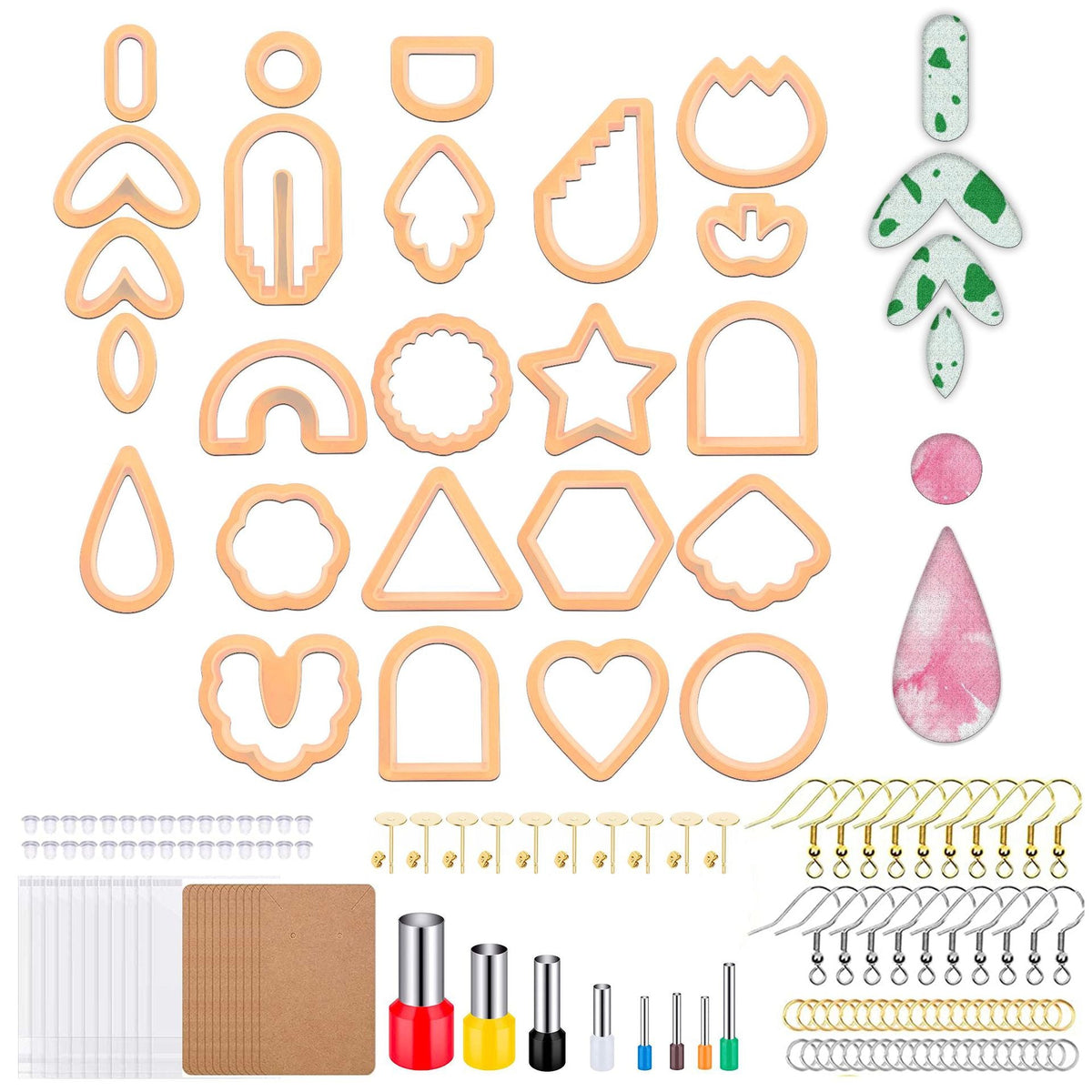 Making Hook Popular Mold With Buggy Earrings