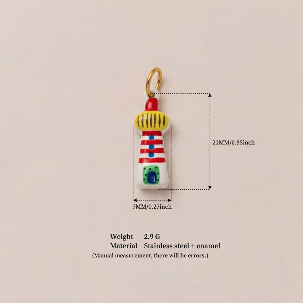 Inner Stainless Steel Gold Color Protection Vacuum Pendant
