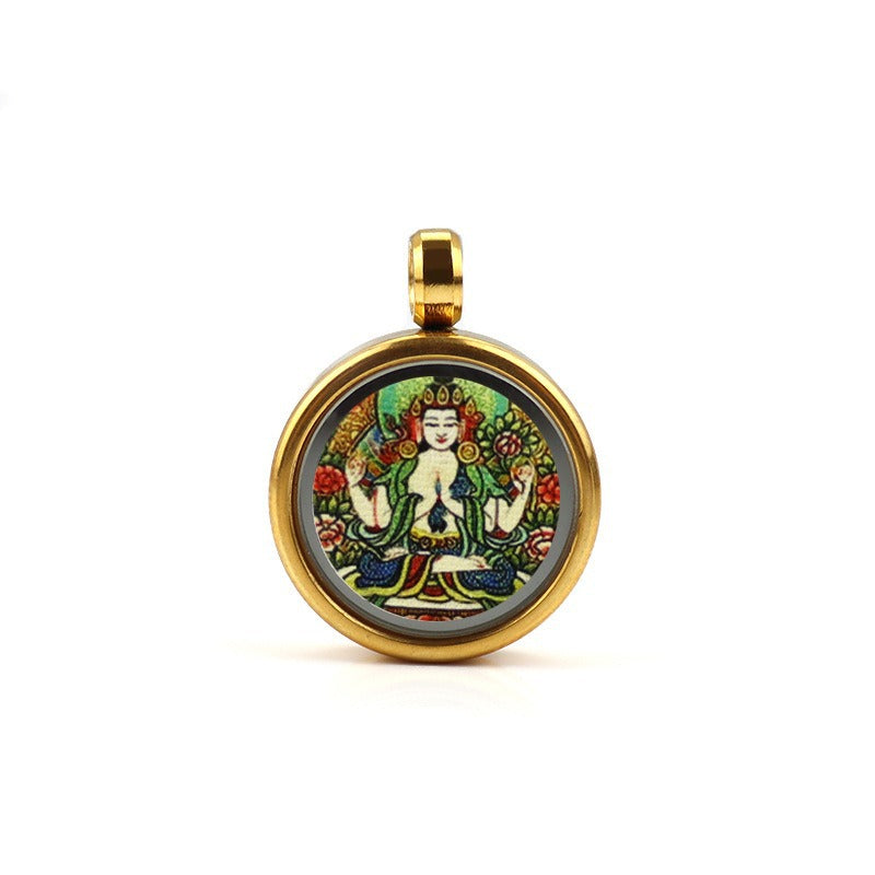 Niche For Statue Of The Buddha Zodiac Patron Pendants