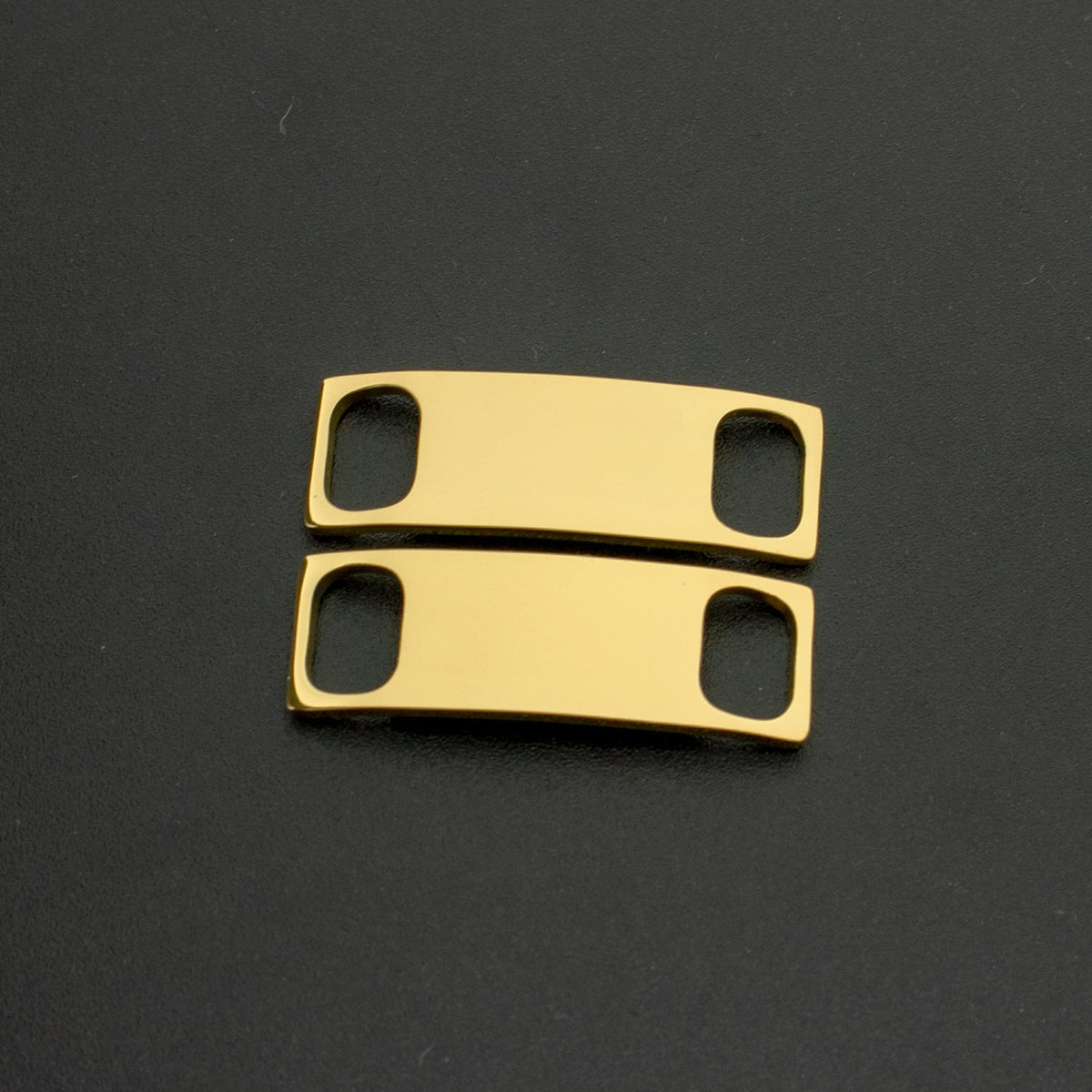 Stainless Steel Shoe Buckle Blank Engraved Pendant