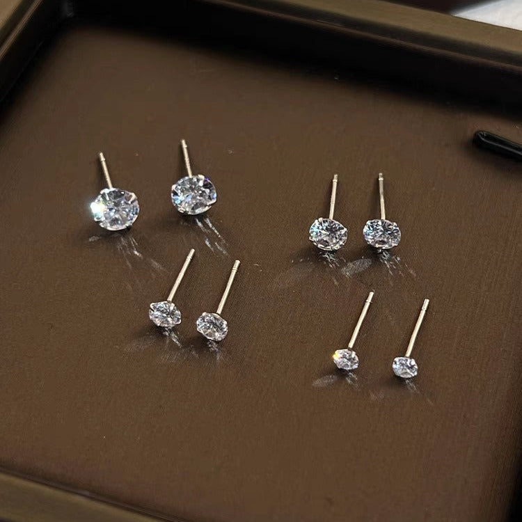 Women's & Men's For Super Flash Simple High Sense Ear Bar Rings