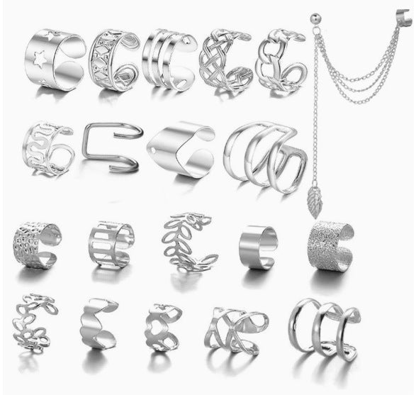 Unique Cool Creative Simple Metal Alloy Ear Clip