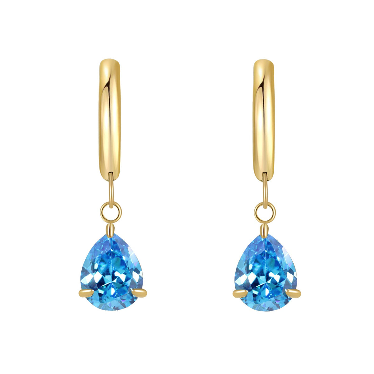 Titanium Steel Zircon Coil Small Ear Earrings