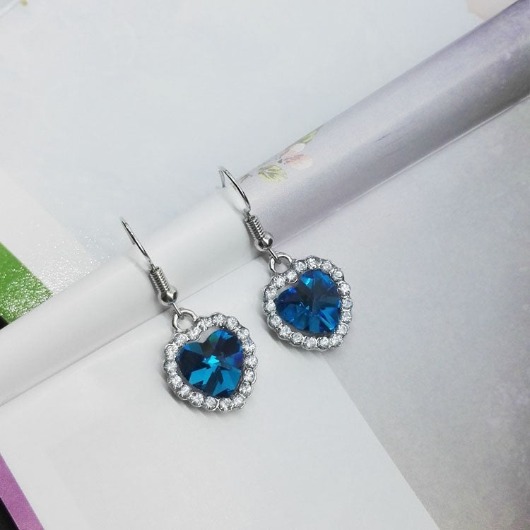 Classic Love Titanic Colorful Peach Of Earrings
