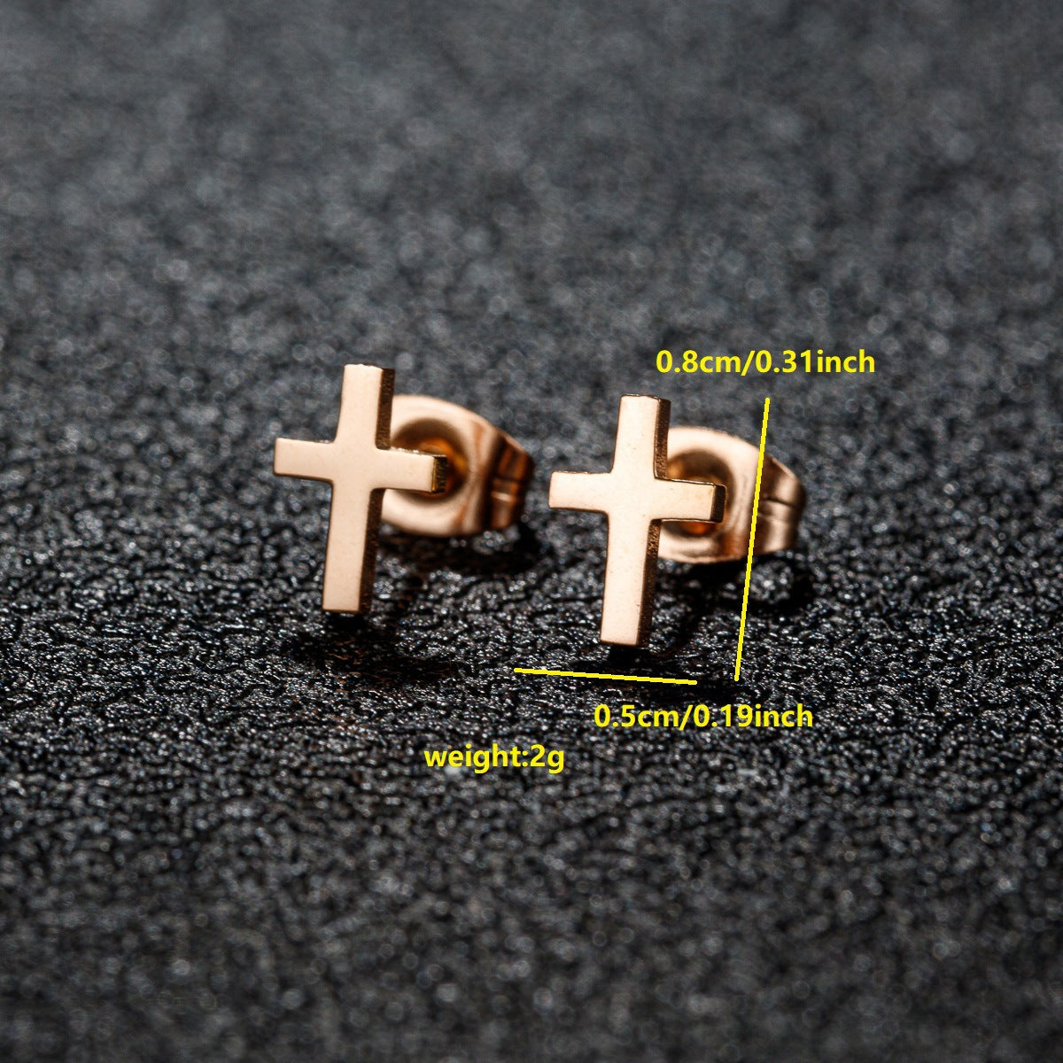 Cross Female Mini Small Cold Style Rings