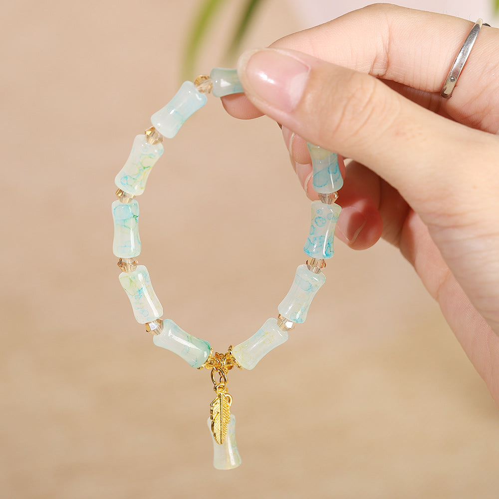 Style Chinese Imitation Aventurine Festival High Blessing Pendants