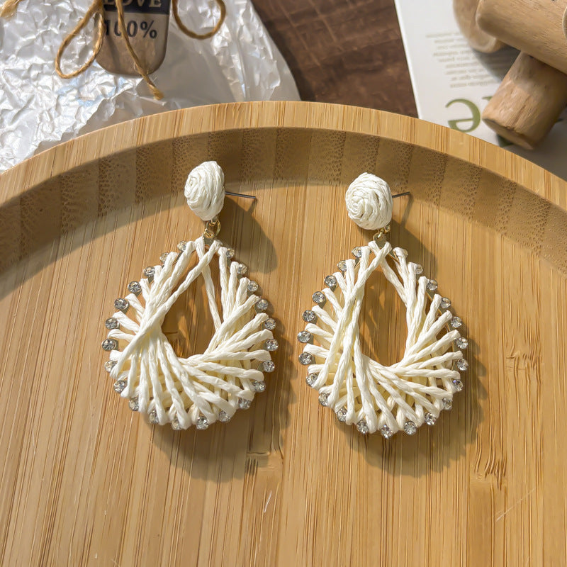Beach Travel Vacation Style Bohemian Ear Ethnic Tassel Light Luxury Earrings