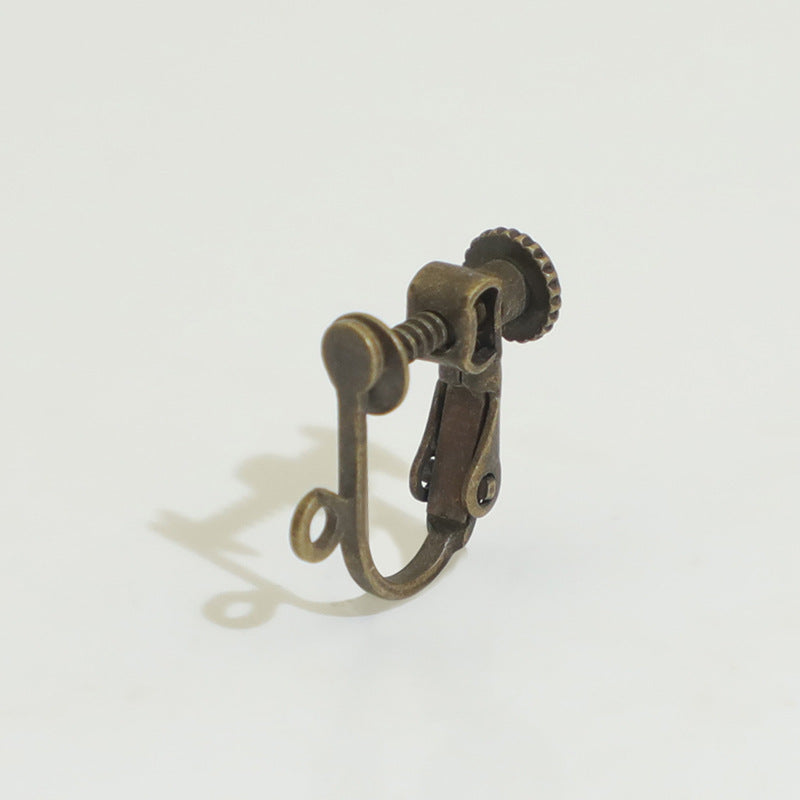 Screw Without Piercing Adjustable Spiral Hair Pin Ear Clip