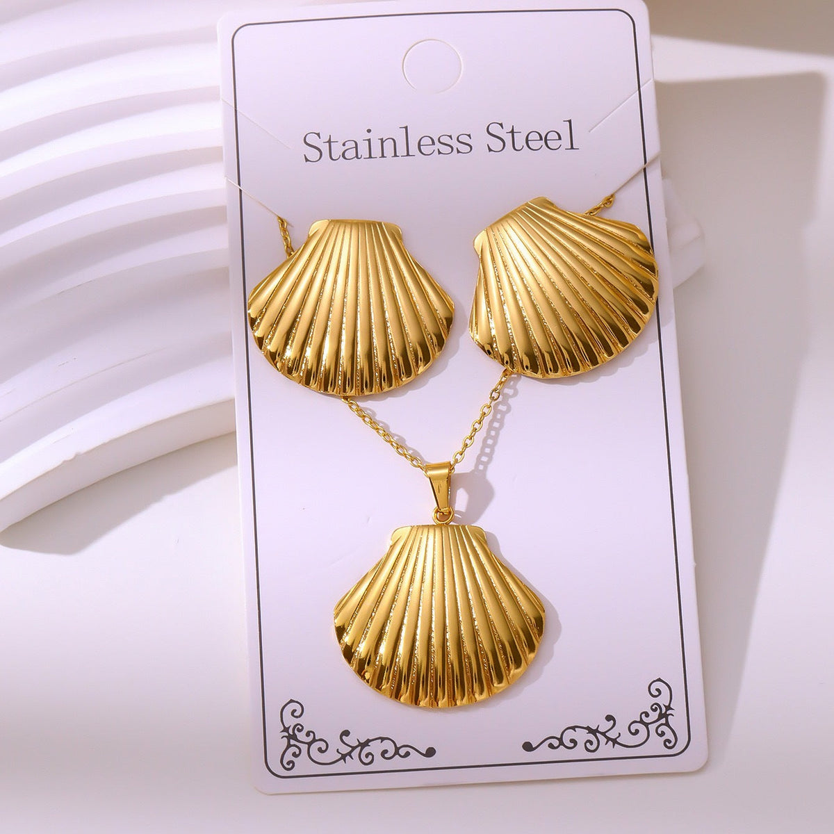 Hydraulic Suit Butterfly Love Irregular Personality Jewelry Set