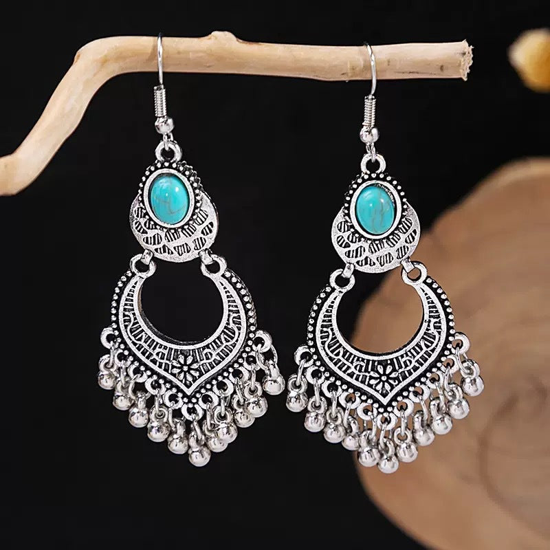 Style Vintage Fashion Bohemian Long Tassel Earrings