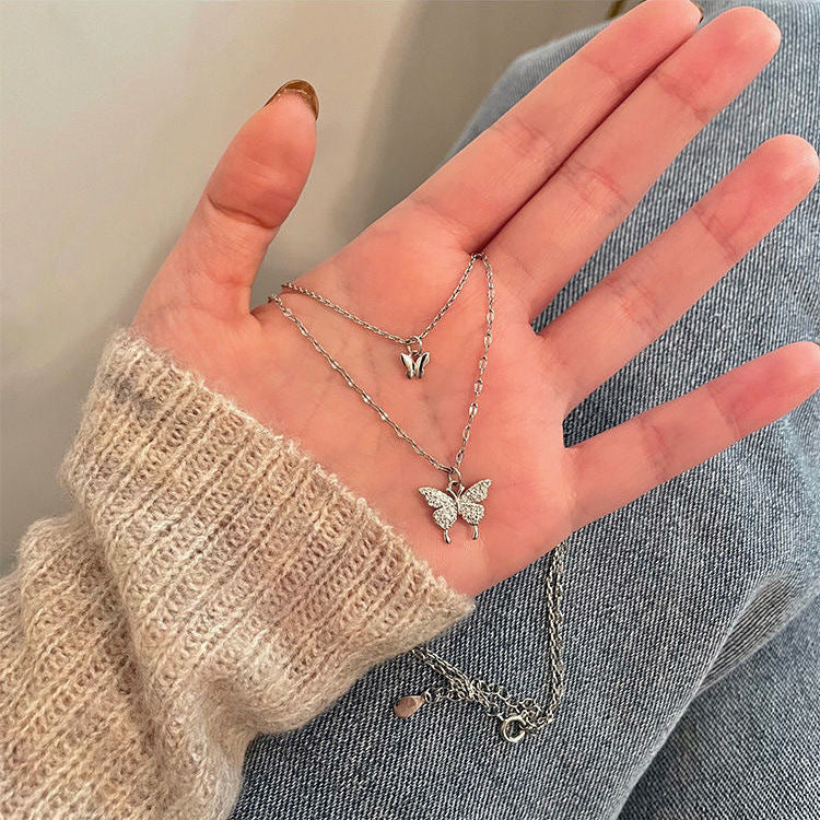 Clavicle Chain Female Special Interest Light Necklaces
