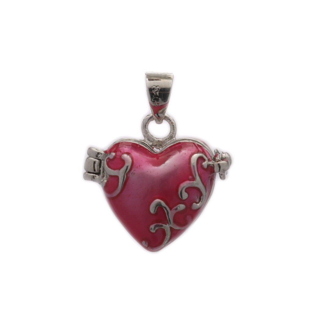 Epoxy Heart-shaped Star Moon Openable Storage Pendant