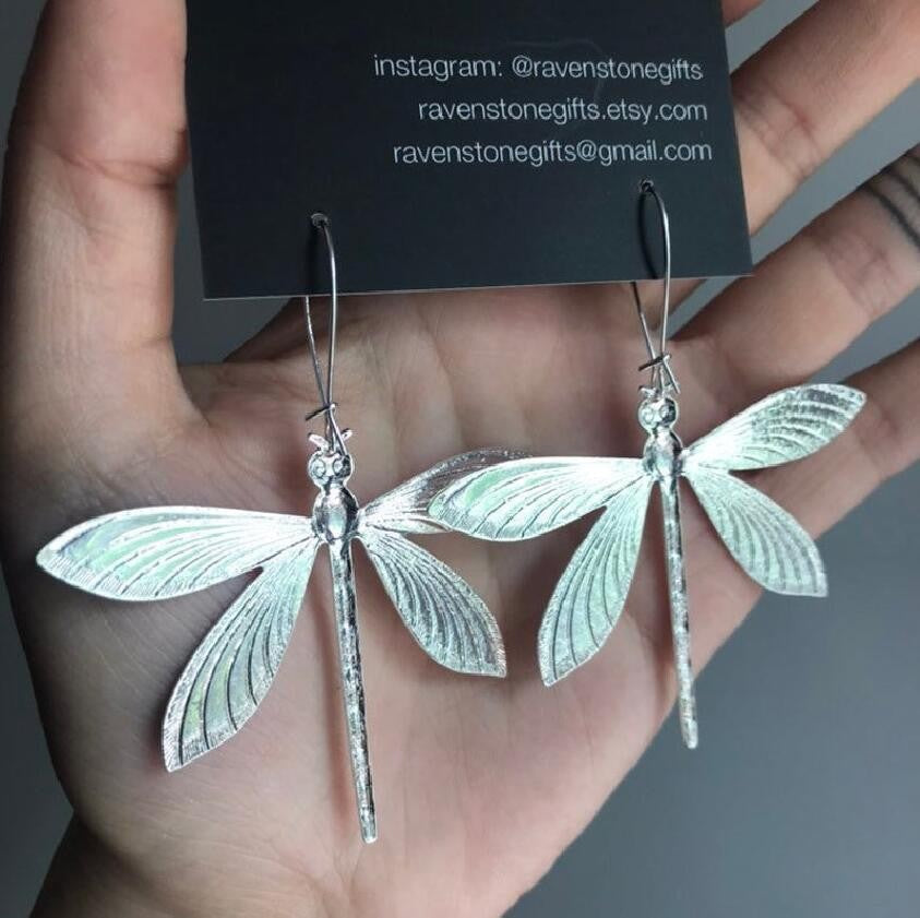 Women's Three-dimensional Dragonfly Mori Style Niche Gentle Temperament Rings