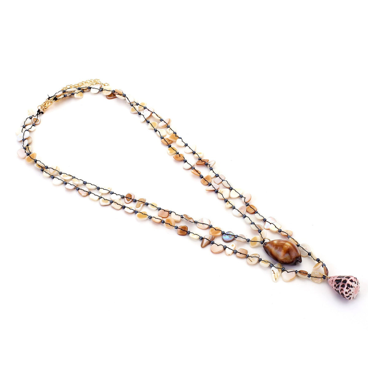 Design Hand-woven Shell Trim Conch Clavicle Chain Light Luxury Necklace