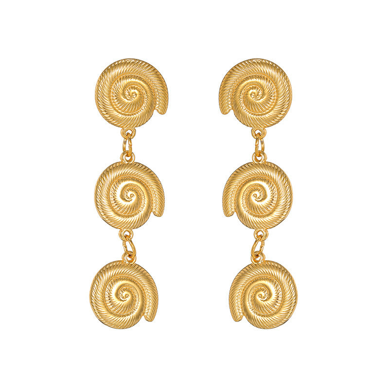 Female Stainless Steel Ocean Wind Affordable Luxury Fashion Jewelry Set