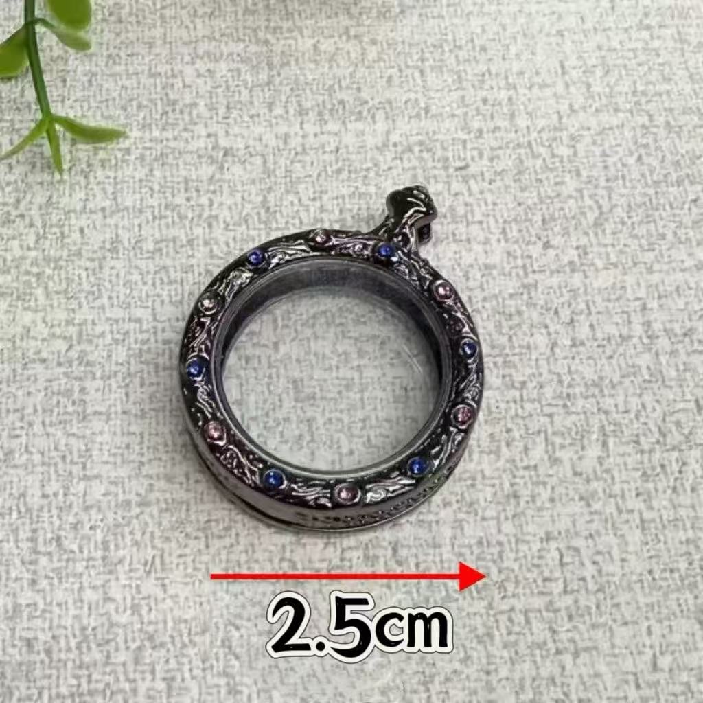 Crafts Jeweled Small Gold Bar Niche For Pendants