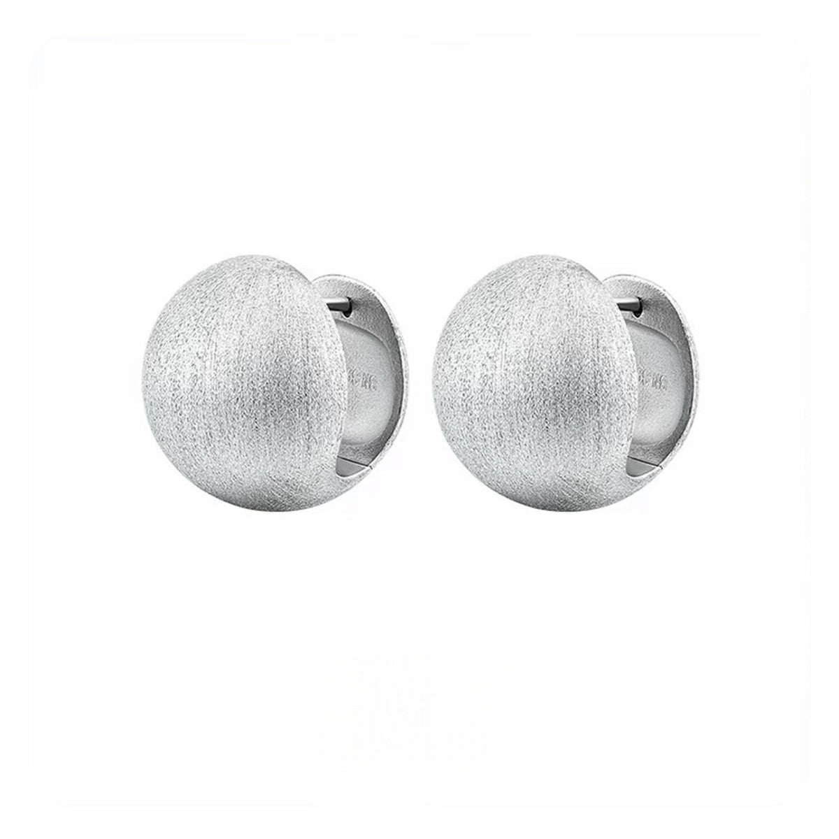 Women's Brushed Ball Light Luxury French Elegant Trendy Rings