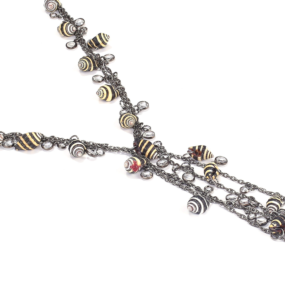 Women's Conch Tassel Seaside Vacation Style Marine Necklace