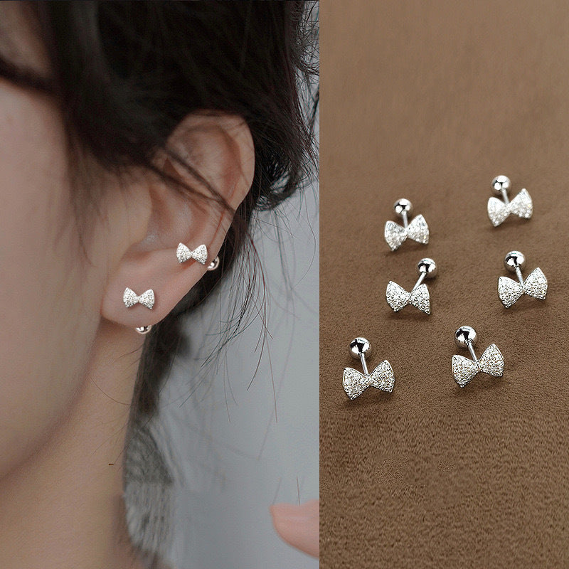 Tightening Buckle Ear Bone Small Delicate Earrings
