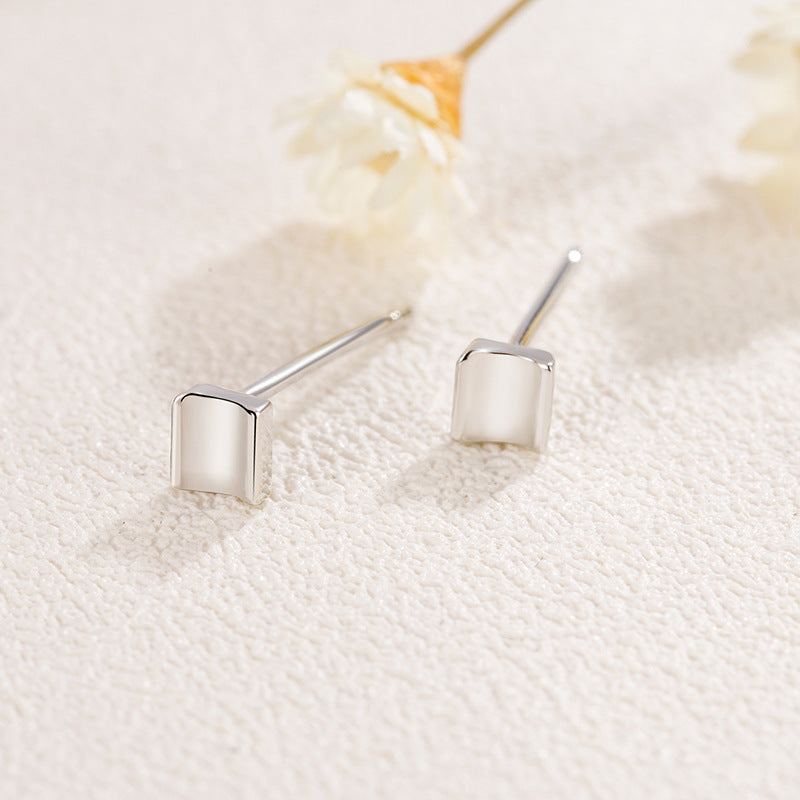 Glossy Mini Temperament Design Sleeping No Need To Take Off Stud Earrings