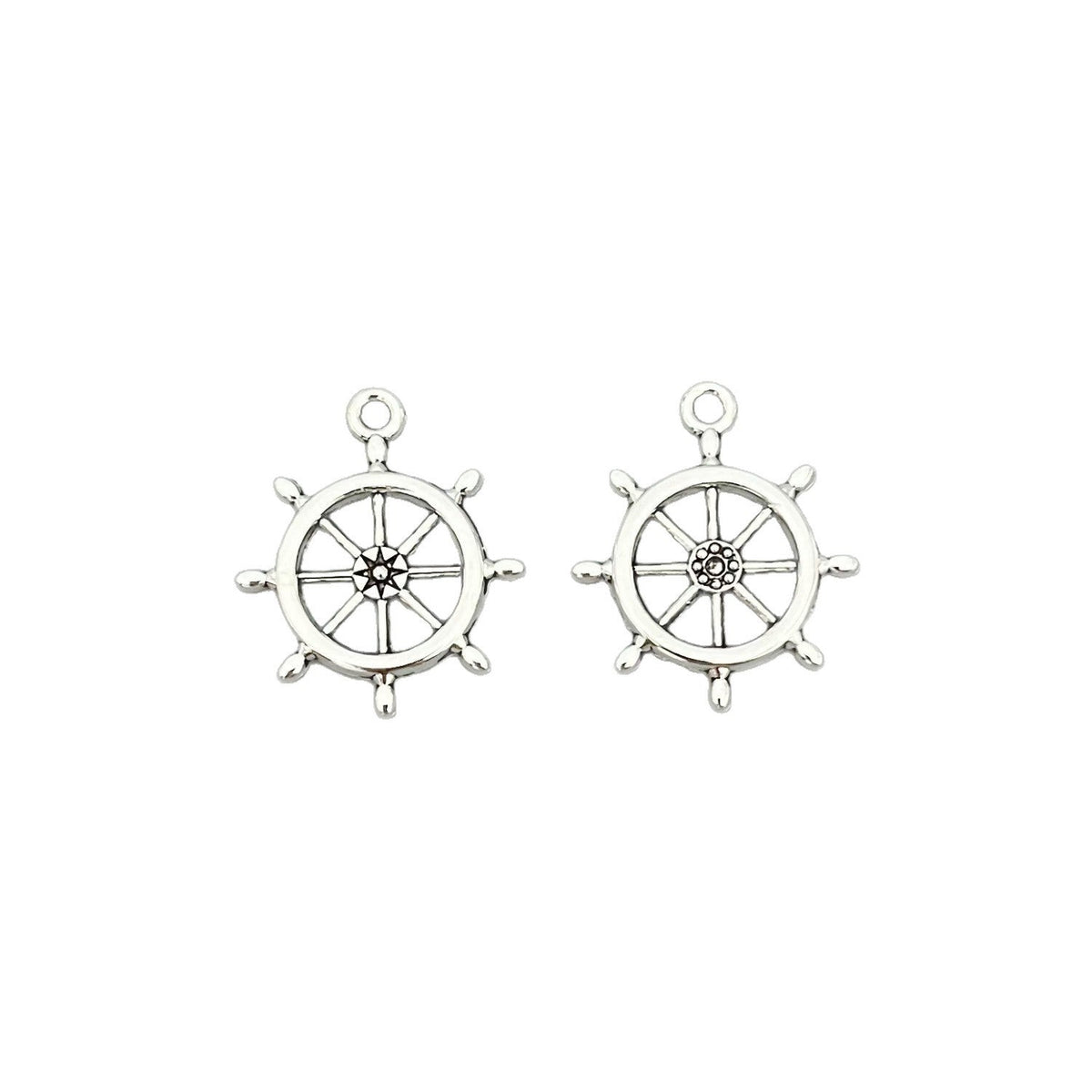 Alloy Decoration Personality Retro Rudder Boat Anchor Handmade Pendants