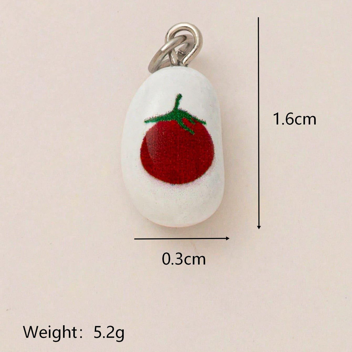 Penguin Flower Mushroom Duck Five-star Small Fish House Music Symbol Pendant