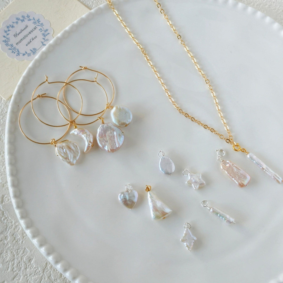 Versatile Shaped Pearl Natural Bead Fashionable Necklaces