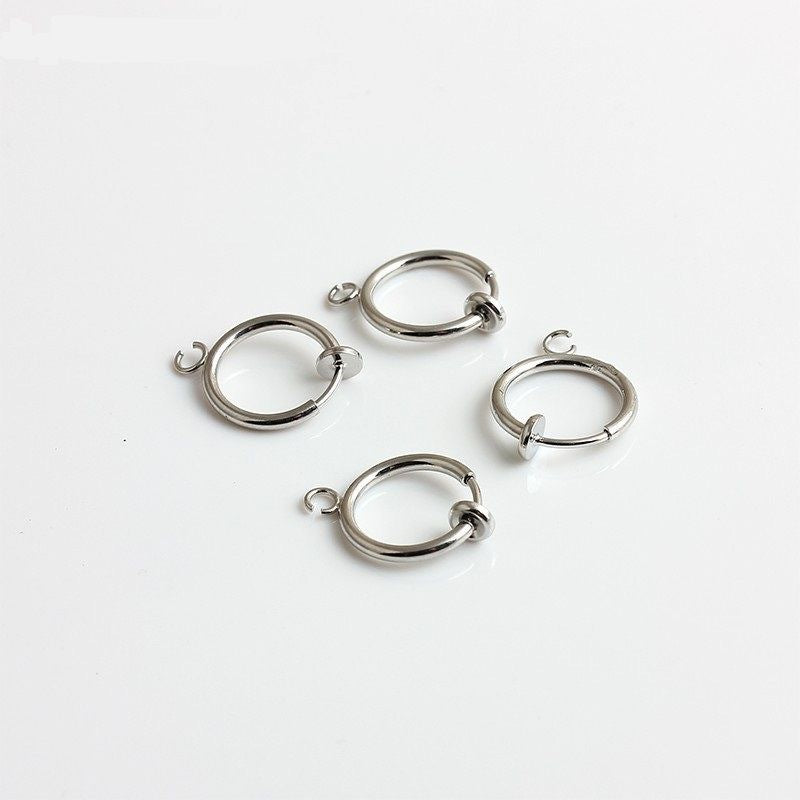 Fashion Invisible With Round Spring Material Ear Clip